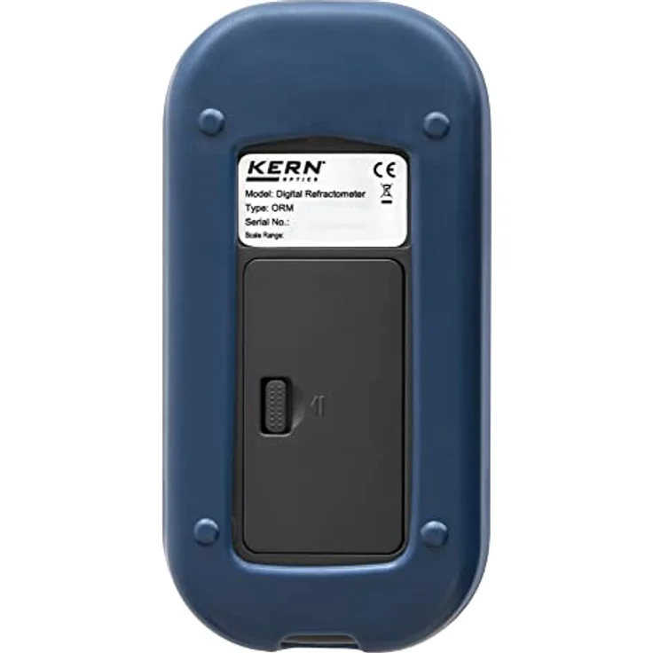 Kern Feuchtigkeitsmesser Kern Digitales Refraktometer ORM 2CA, Präzise Brechungsindex-Messung für Temperatur Austauschsysteme, blau – Bild 5