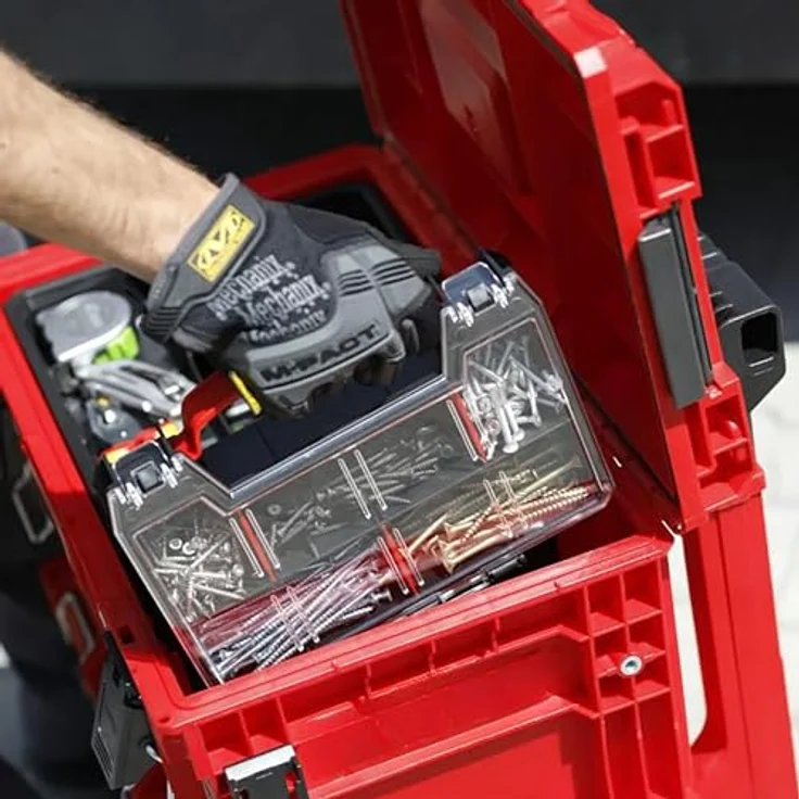 QBRICK System Werkzeugkoffer PRIME Toolbox 250 Vario RED ULTRA HD Custom stapelbar – Bild 6