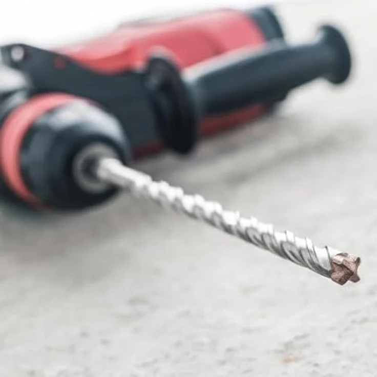 ALPEN HM-Hammerbohrer SDS-Plus Force X, 8 mm Durchmesser, 160 mm Länge, Silber – Bild 5