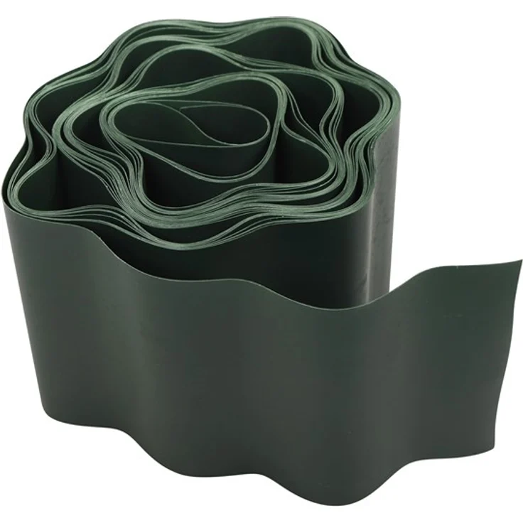 Green>it Lawn Edging, 10cm x 9m, UV-beständig, grün