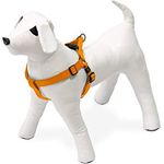 Karlie Art Sportiv Plus Geschirr 1-2-3 Step and Go neue universal Farben Mix and Match B: 20 mm Br um: 35 - 60 cm S/M orange