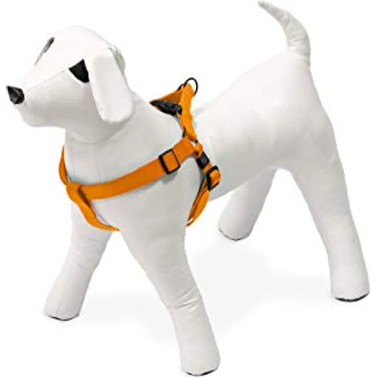 Karlie Art Sportiv Plus Geschirr 1-2-3 Step and Go neue universal Farben Mix and Match B: 20 mm Br um: 35 - 60 cm S/M orange