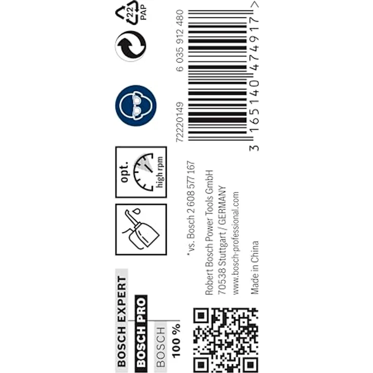Bosch Professional Metallbohrer HSS-G geschliffen (10 Stück, Ø 4,1 mm) - Preisvergleich – Bild 4