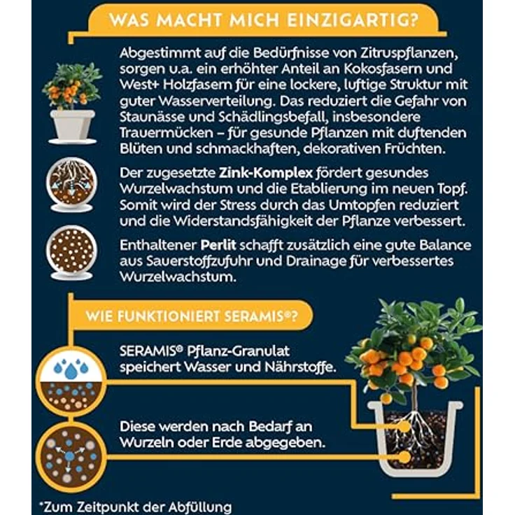 WESTLAND Zitruspflanzen Erde, 8 Liter – Bild 6