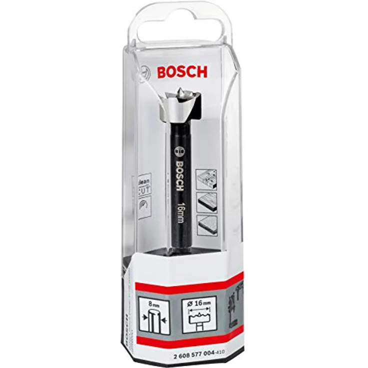 Bosch Accessories 2608577004 Forstnerbohrer 16 mm, Präzisionsbohrer mit zahnförmigem Design für splitternotes Bohren in Holz – Bild 2