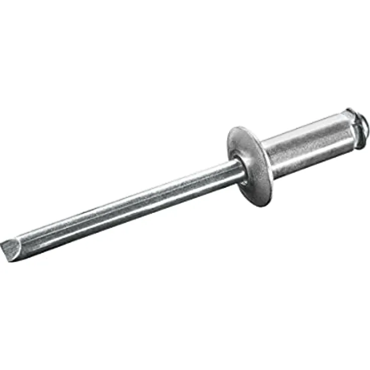 GOEBEL® - 500 x Spreizblindniete Aluminium/Stahl (Ø x L) 4,0 x 16,0 mm mit Flachkopf - Spreizblindniete - Niete - STAR