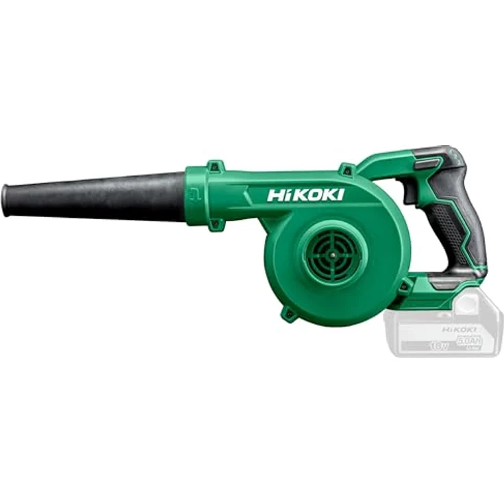HIKOKI Akku Gebläse RB18DC, Laubsauger, Laubgebläse ink. Staubbeutel und 3 Geschwindigkeits-Stufen, 18V – Bild 2