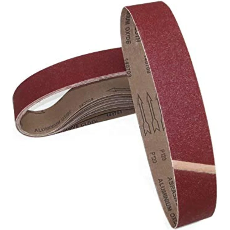 Schleifbänder Eckra 50 x 686 mm P 120 Schleifband Schleifpapier Schmirgelpapier (10) – Bild 2