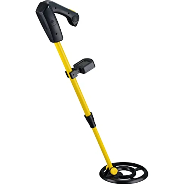 National Geographic Metalldetektor für Kinder mit 12 cm Suchtiefe, bis zu 15 cm wasserdichter Suchspule und LCD-Display, höhenverstellbar von 76 bis 88 cm, hochpräzises Metallsuchgerät für Anfänger – Bild 3