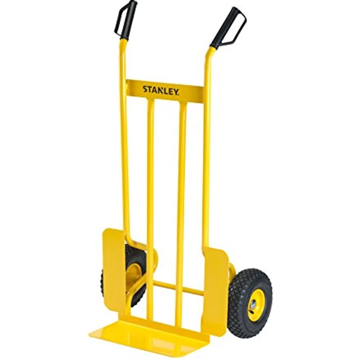 STANLEY Sackkarre aus Stahl, Tragkraft 300kg, SXWTC-HT526, Transportkarre, Abmessungen Ladefläche 40x19,5cm, Knöchelschutz – Bild 1