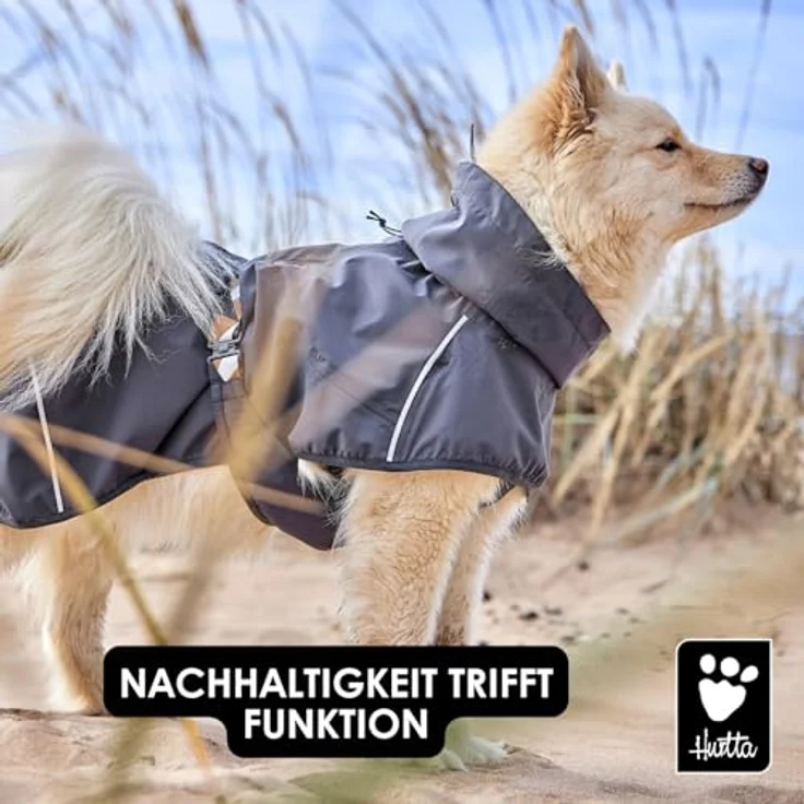 HURTTA Mudventure Coat ECO, Hundemantel Regenmantel aus recycelten Materialien, cinnamon (zimt) – Bild 3