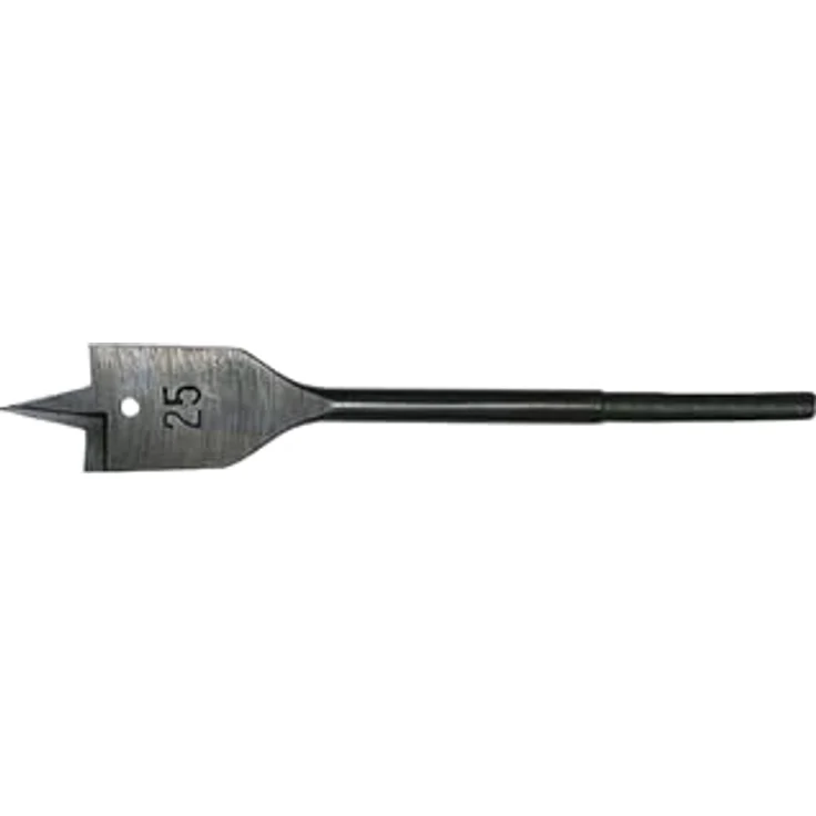 Makita Flachfräsbohrer D-07727, 15x150 mm mit Zentrierspitze und Rundschaft – Bild 1