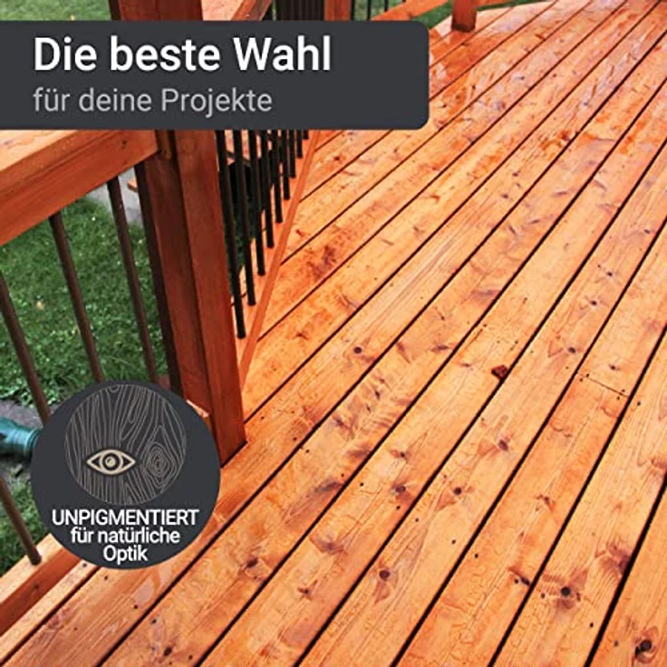 Leinölfirnis 1L Holzöl farblos Leinöl Firnis Holz Öl Holzpflegeöl WO-WE W210 – Bild 4