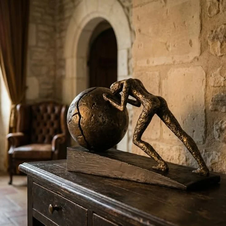 Casablanca Skulptur Dekofigur HEAVY BALL – Bild 4