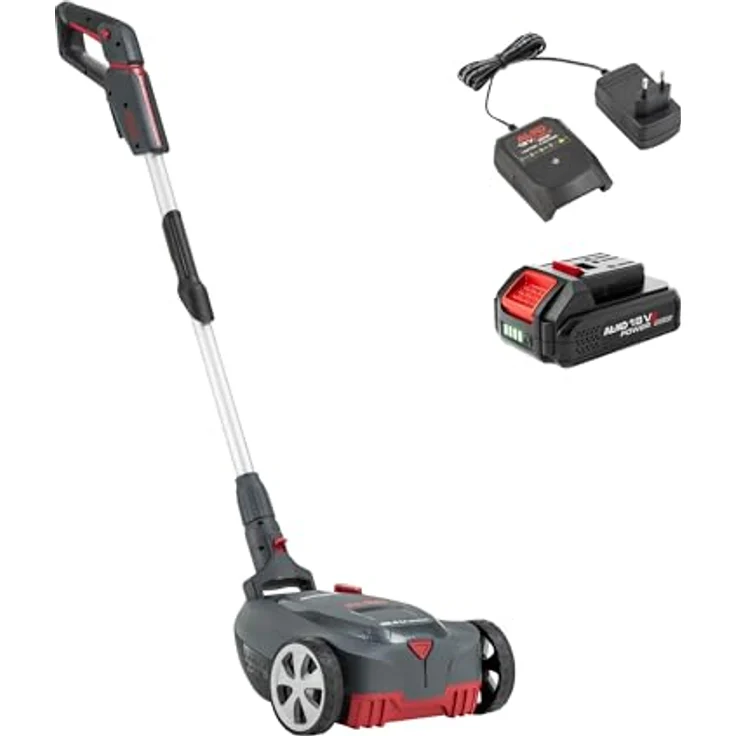 Al-Ko Akku-Mulchmäher 22.6 Li Mulch & Grow Set, 18 V/2,5 Ah, drehbarer Handgriff, 3-fach Schnitthöhenverstellung, platzsparend aufhängbar – Bild 1