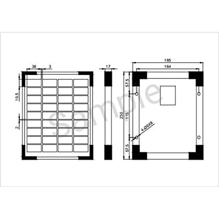 enjoy solar Monokristallines Solarmodul Eco Line ES05M36, 12V/5W, TÜV zertifiziert, ideal für Garten und Wohnmobil – Bild 5