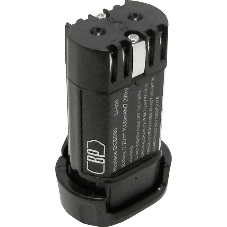 Beltrona DEW90606181 Werkzeug-Akku, Ersatz für Dewalt DCB080, 7.2V 1000 mAh Li-Ion, leistungsstark und hochwertig