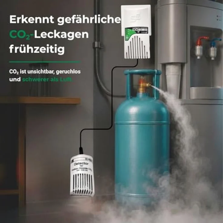 Elektrotechnik Schabus Schabus GX-D3 Gasmelder mit externem Sensor netzbetrieben detektiert Gasmelder – Bild 4