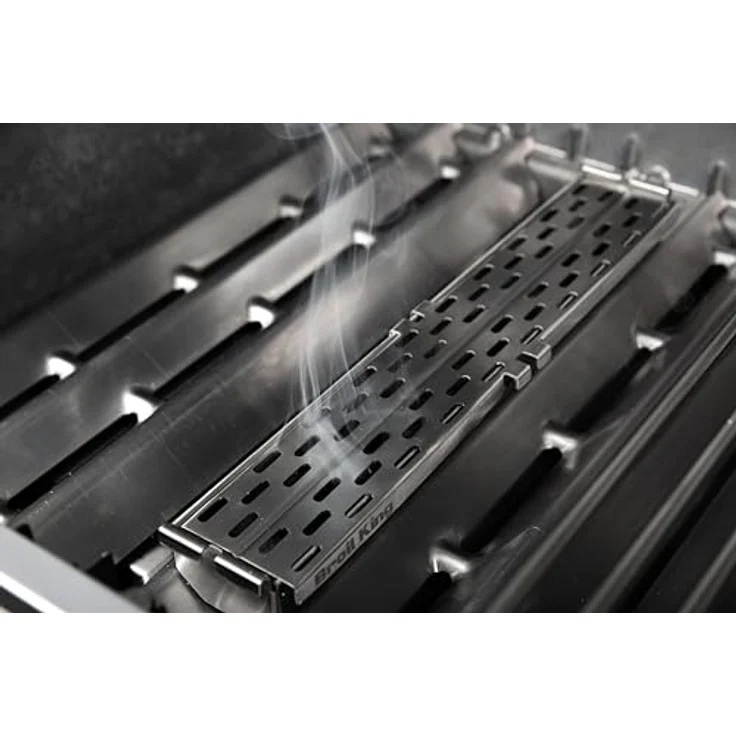 Broil King 60181 Pellet Smokerbox, Edelstahl Smoker für Gasgrills mit Flav-R-Wave Kompatibilität – Bild 4