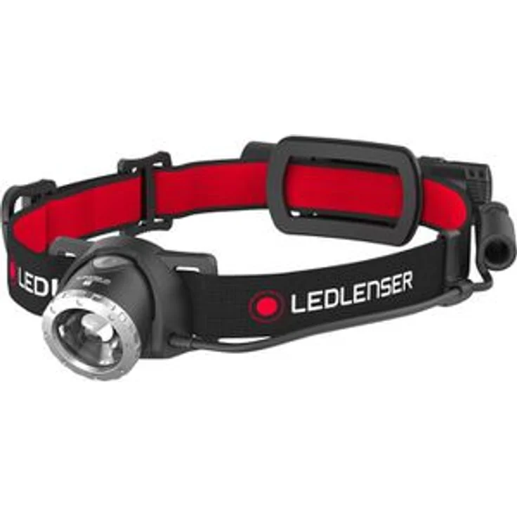 Ledlenser Stirnlampe H8R Akku, 600 Lumen, Rücklicht, spritzwassergeschützt – Bild 1
