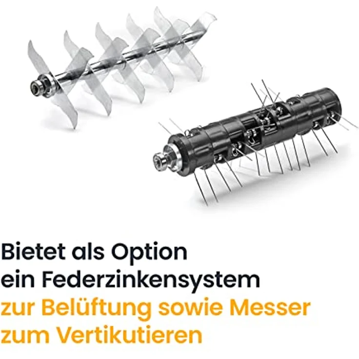Stiga Elektro-Vertikutierer SV 415 E121 cm Stahl gelb-dunkelgrau – Bild 5