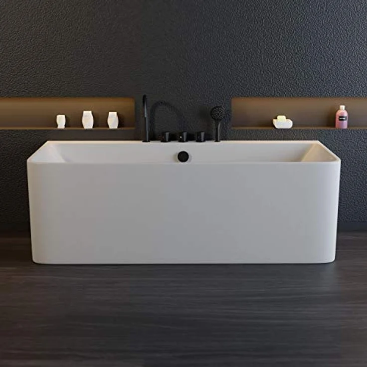 Tronitechnik Badewanne Acrylwanne Standbadewanne, Sanitäracryl Saria – Bild 5