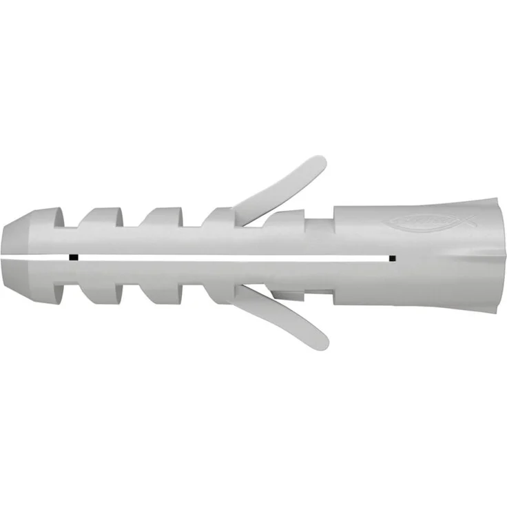 Fischer Spreizdübel S, 30 mm, für Beton und Mauerwerk, robust aus hochwertigem Nylon, 1 Set – Bild 1