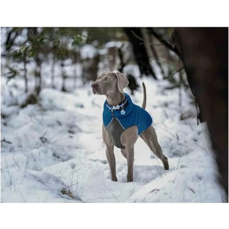 Red Dingo Wendbarer Pufferjacke für Hunde, hochwertiger Hundemantel, rot – Bild 5