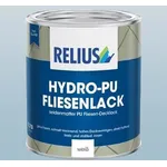 Relius Hydro-PU Fliesenlack Weiß Seidenmatt 2in1 0,75l – Wasserbasiert, geruchsarm, hohe Haftung & Deckkraft für Wandfliesen innen