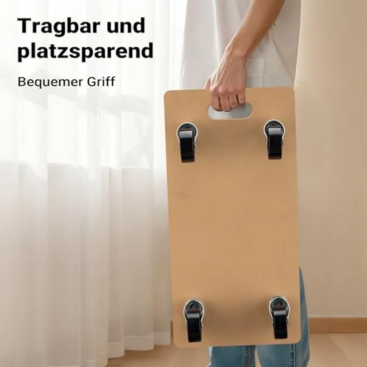 Transportroller Möbelroller Rollbrett Möbelhund Umzugshilfe MDF 580x290mm 250 kg – Bild 7