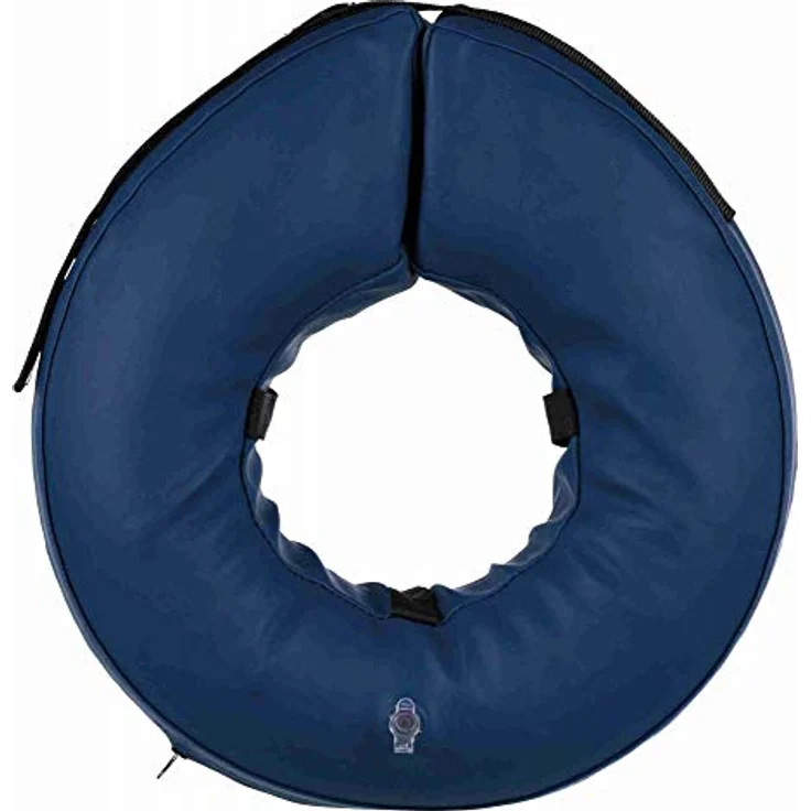 Trixie 19543 Schutzkragen, aufblasbar, M–L: 45–57 cm/11 cm, blau – Bild 3