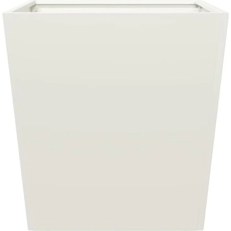 vidaXL Pflanzkübel Weiß 50x50x50 cm Stahl, stabil und rostbeständig – Bild 5