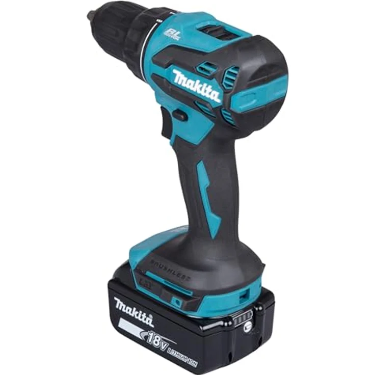 Makita DDF490RFJ Akku-Bohrschrauber 18V, bürstenlos, inkl. 2x 3,0 Ah Akku + Ladegerät, im Makpac – Bild 5