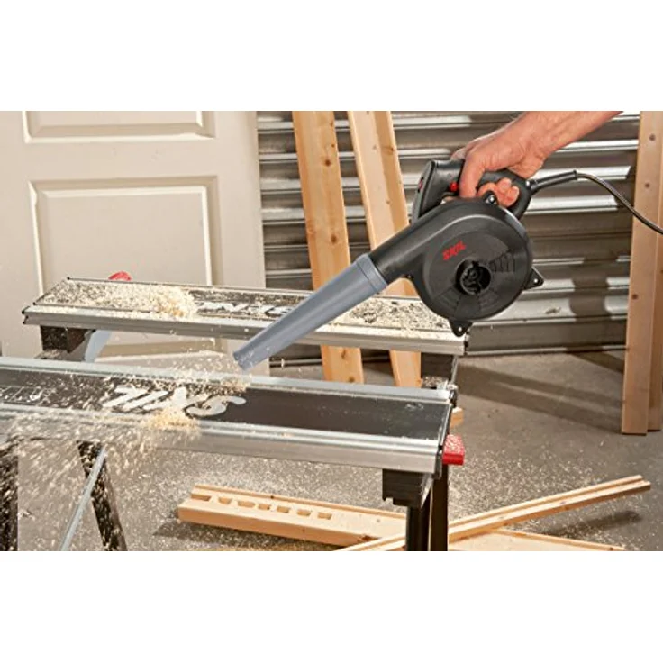 Skil Bläser 8600 AA Handgebläse 620W, Blasgerät + Staubbeutel, Universal Gebläse – Bild 4