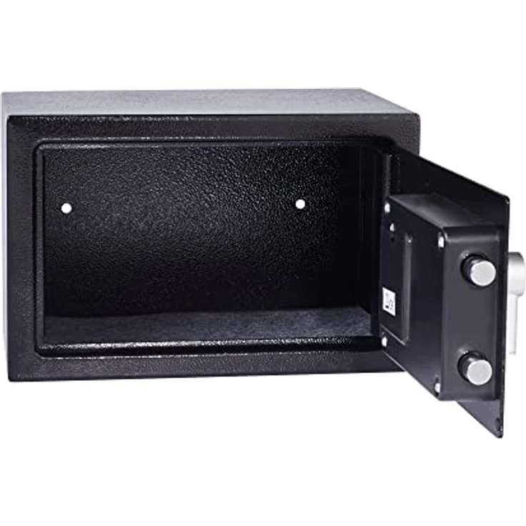 Yale YSV/200/DB2 Small Value Safe, Digital Keypad, LED Light Indicators, Steel Locking Bolts, Emergency Override Key, Wall and Floor Fixings, Black Finish, 8 Litre Capacity 20 x 31 x 20 cm – Bild 5