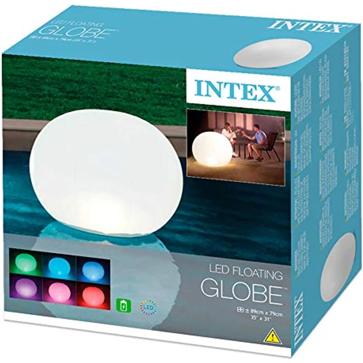 Intex LED Schwimmleuchte Globus Ø 89 x 79 cm ( L x – Bild 6