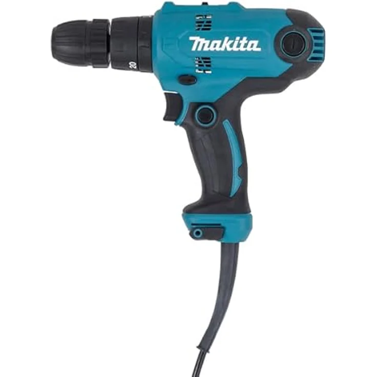 Makita Schlagbohrmaschine Bohrschrauber HP0300, 230V, 10mm, 320W – Bild 2