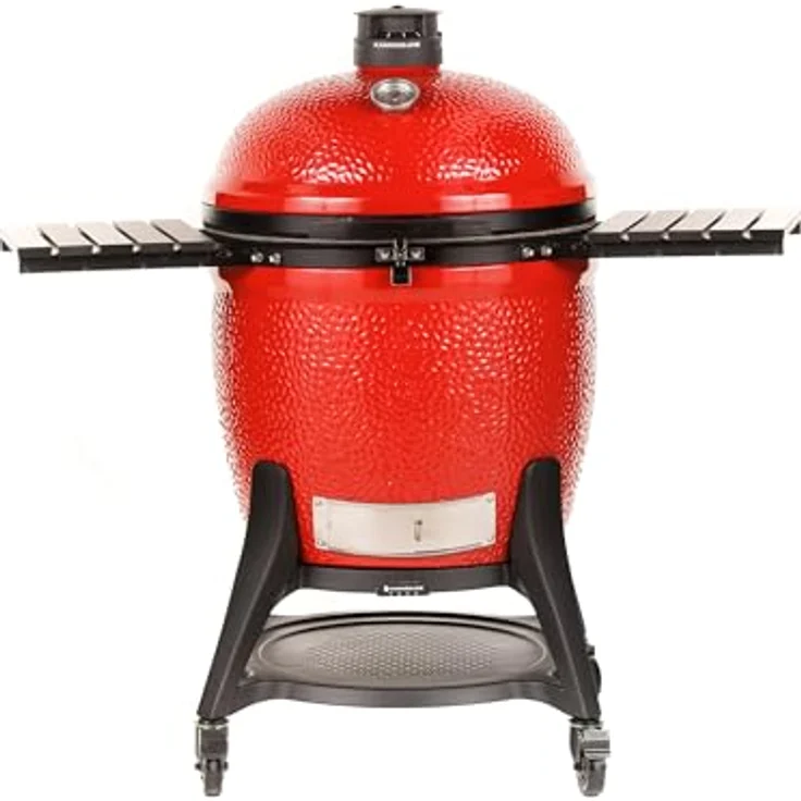 Kamado Joe Big Joe III Grill, rot/schwarz, Ø 61cm – Bild 2