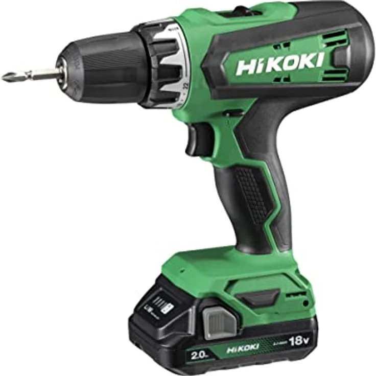 Hikoki Akku-Bohrschrauber DS18DF (2,0) mit Schnellspannbohrfutter und LED-Diode – Bild 1