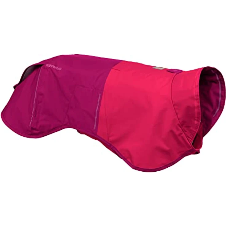 RUFFWEAR Sun Shower Regenponcho, Leichter wasserdichter Regenmantel für Hunde, Größe: XX-Small, Hibiscus Pink – Bild 1