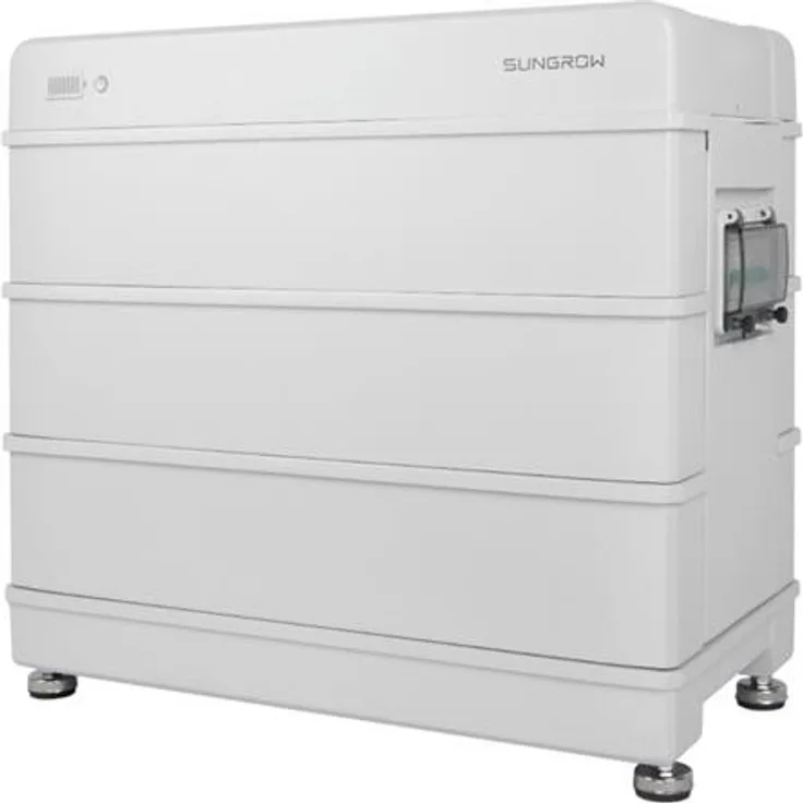 Sungrow SBR096 Solarspeicher, 9,6 kWh Kapazität, 192V Nennspannung, 3-phasig, 6,57 kW max. Leistung, IP55 Schutzklasse, erweiterbar, einfache Montage