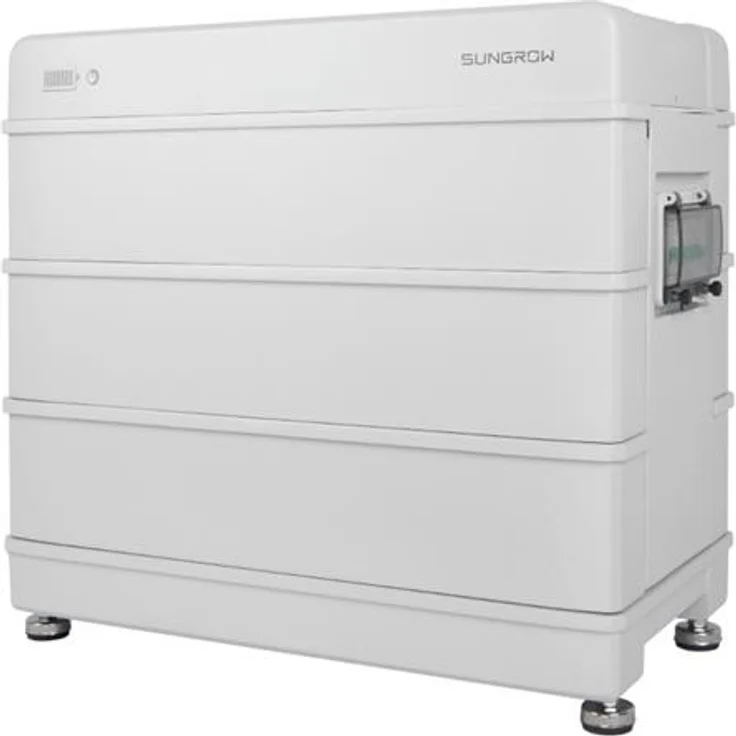 Sungrow SBR096 Solarspeicher, 9,6 kWh Kapazität, 192V Nennspannung, 3-phasig, 6,57 kW max. Leistung, IP55 Schutzklasse, erweiterbar, einfache Montage