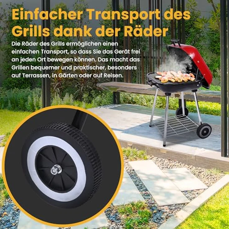 Extralink Holzkohlegrill Home GL-624 – Bild 4