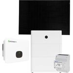 Growatt 11kWp PV-Komplettanlage mit Solarmodulen und 10kWh Speicher, enthält 11kW Hybrid-Wechselrichter, 28x 400W Sunpro Mono Solarmodule, APX Base für Hochvolt-Solarspeicher, Hochvolt Batterie Management System und 2x APX 5.0 Hochvolt-Solarspeicher