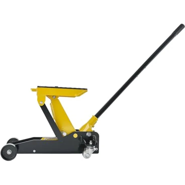 VEVOR Hydraulischer Rangierwagenheber WD-ATV-01, 2 t Tragkraft, Flacher Stahlwagenheber mit Einkolben-Schnellhubpumpe, 150–435 mm Hubbereich für Pkw, Motorräder und ATVs – Bild 9
