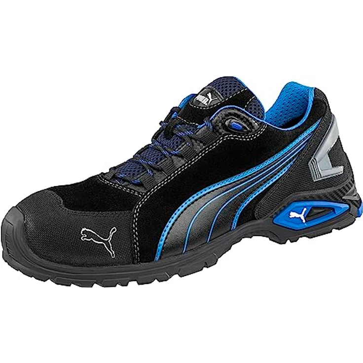 Sicherheitsschuhe Puma 642750-256-42 "Rio" Flach S3 SRC, Größe 42, Schwarz – Bild 1
