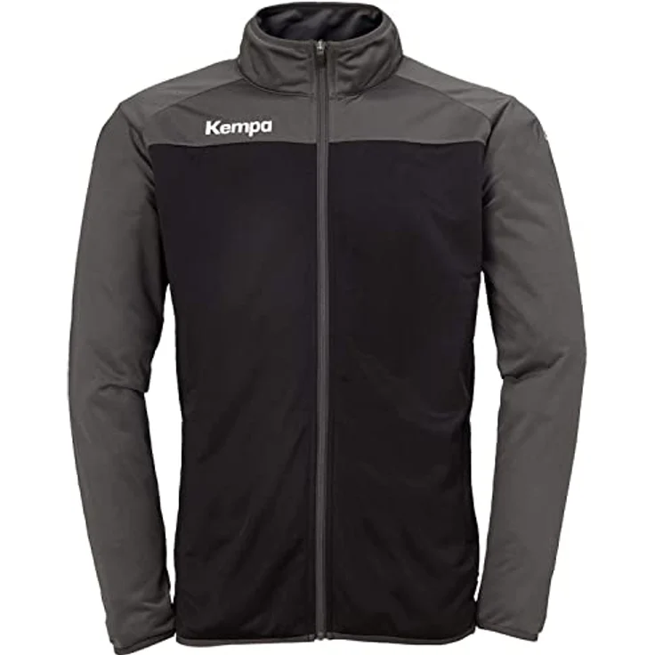 Kempa Prime Multi Jacke Women, taillierte Damenjacke mit Kapuze und Reißverschlusstaschen, blau, XXL – Bild 8