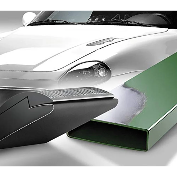 kwb 830440 Schleif-Papier wasser-fest Schleif-Bogen Wasserfest für Glas, Stein, Metall, Karosserie- und Lackier-Arbeiten, 230 x 280 mm, verschweißt 5 Stk. Korn K-400, Made in Europe - Preisvergleich – Bild 3