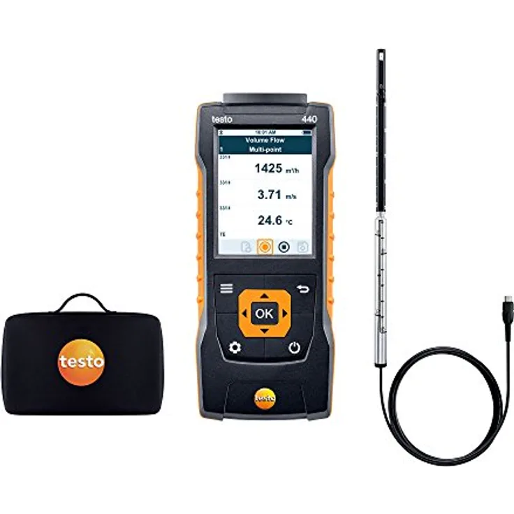 Testo 440 Set Anemometer
