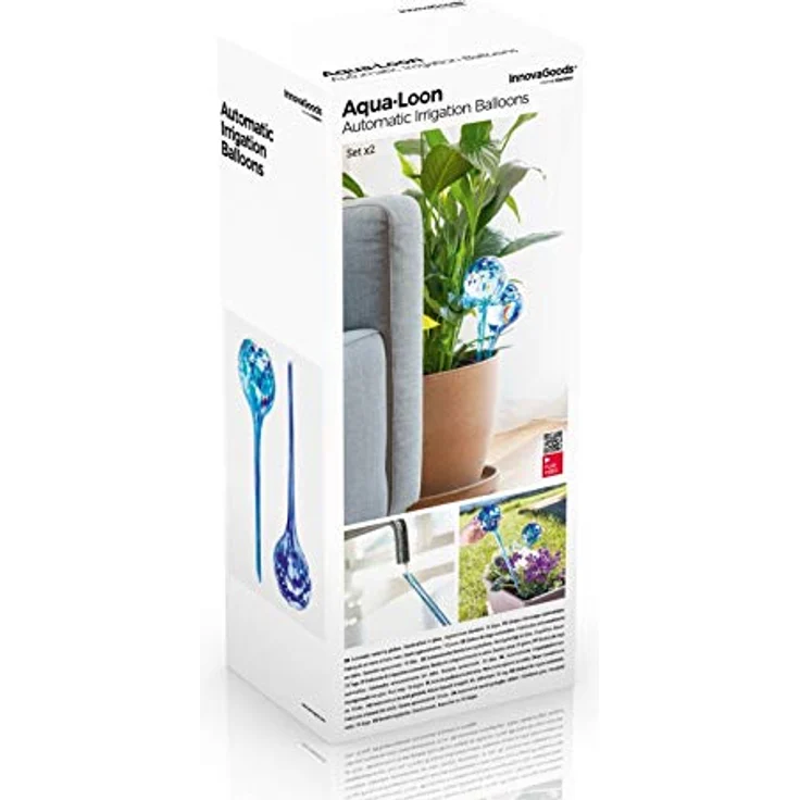 Automatische Bewässerungsballons Aqua·loon InnovaGoods (2Er pack) – Bild 7